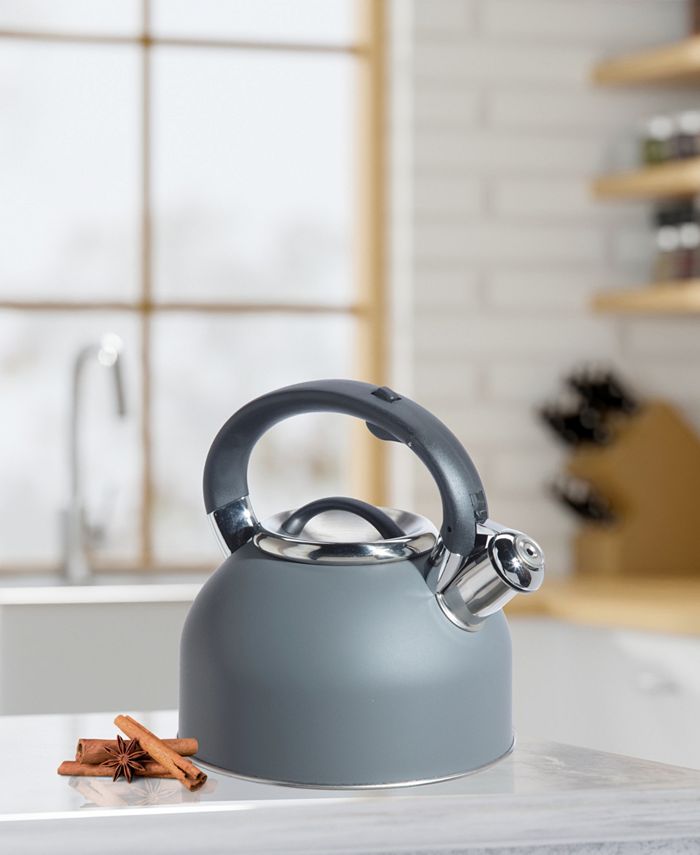 Oggi 1.9 Litre Whistling Tea Kettle Macy's
