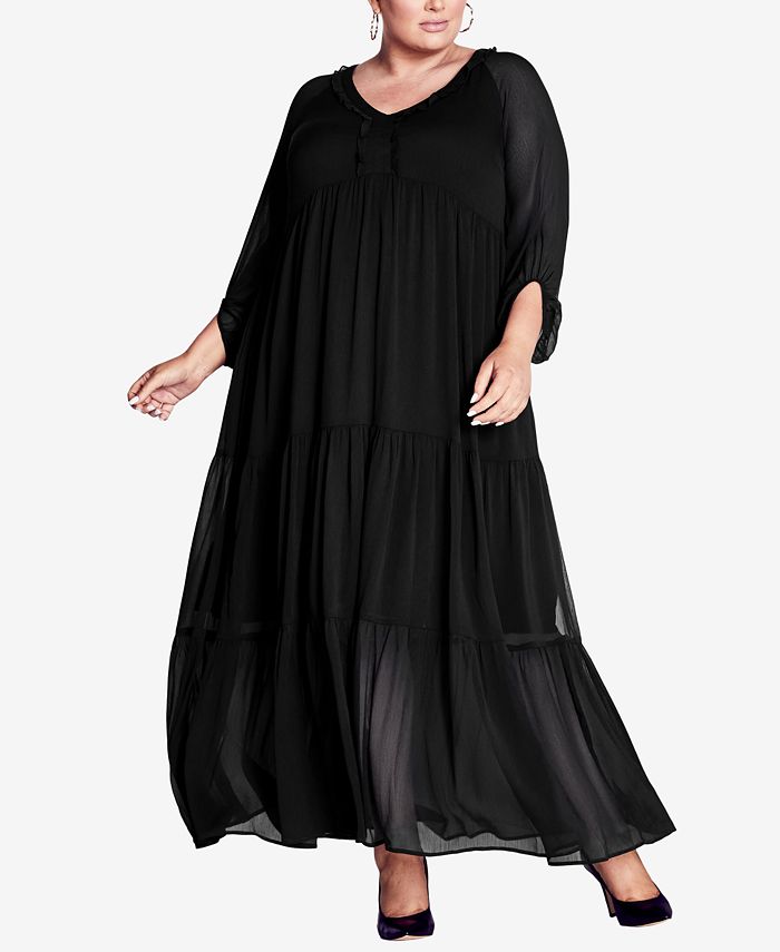 love sleeve maxi dress Women's Everything I Love Dress, Brown