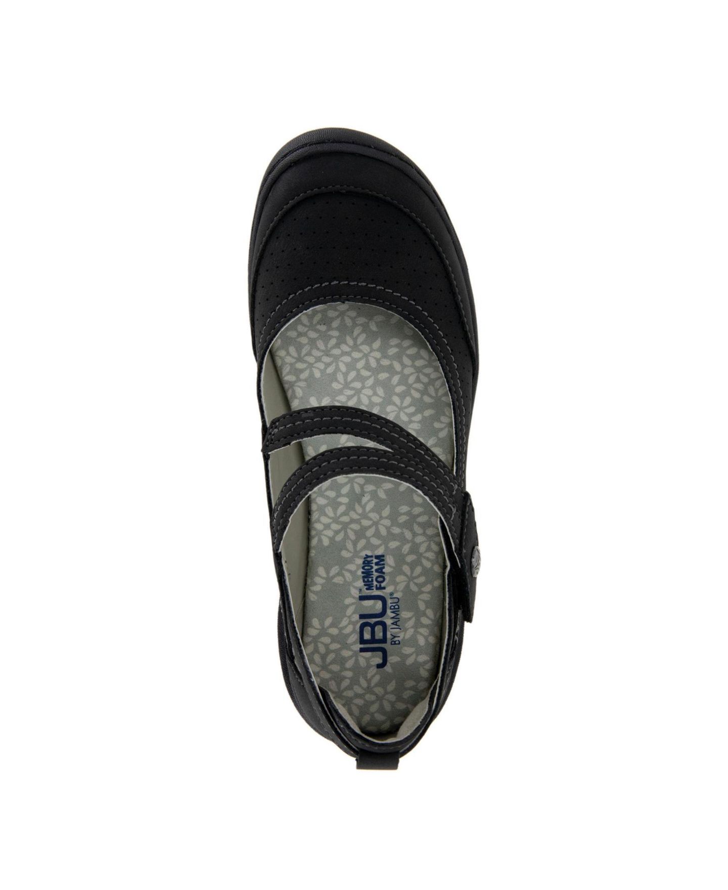 Обувь JBU Women's Fawn Casual Flat Mary Jane Shoe, цвет: Чёрный — фото 3