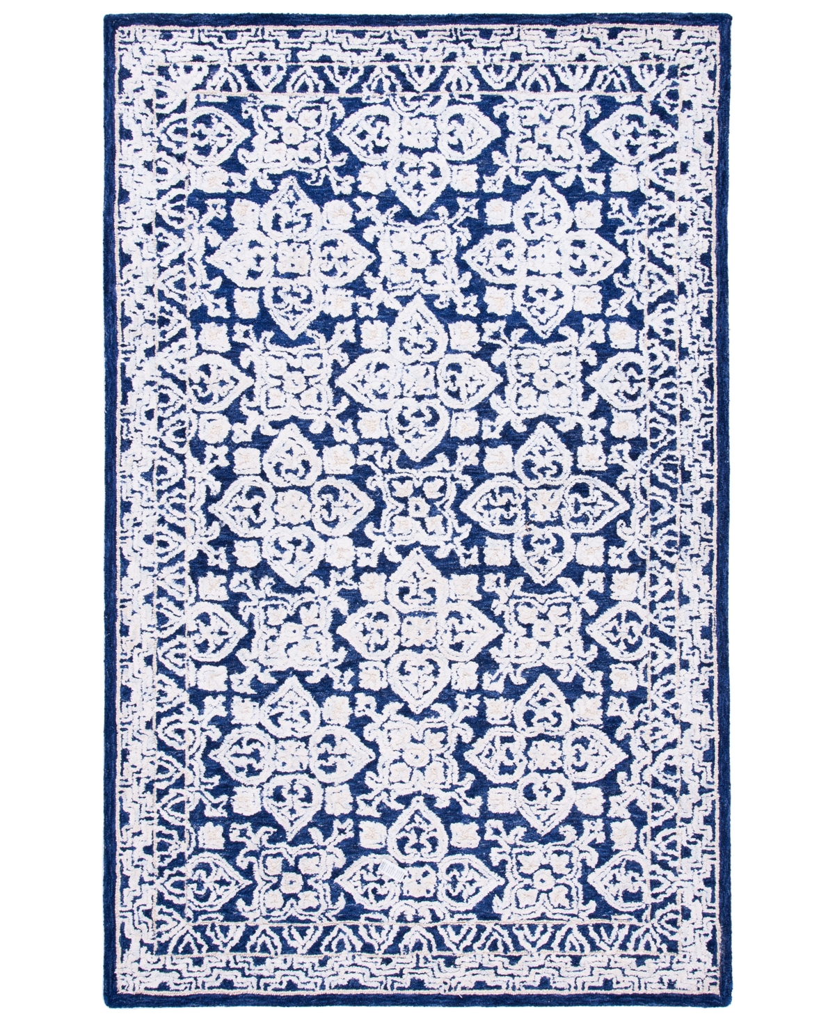 Safavieh Aurora APN296 8' x 10' Area Rug - Navy, Ivory
