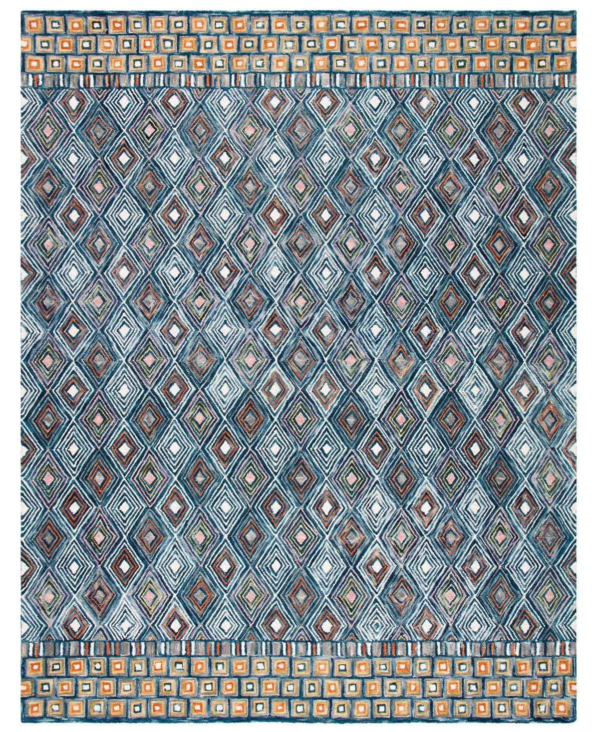 Safavieh Aurora APN810 9' x 12' Area Rug - Blue, Gold