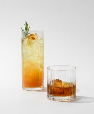 Elle Ribbed Highball 2 Piece Set