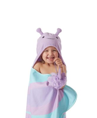 Juvi Butterfly Themed Fabric Shower Curtain Bathroom Set, 5-Pc.