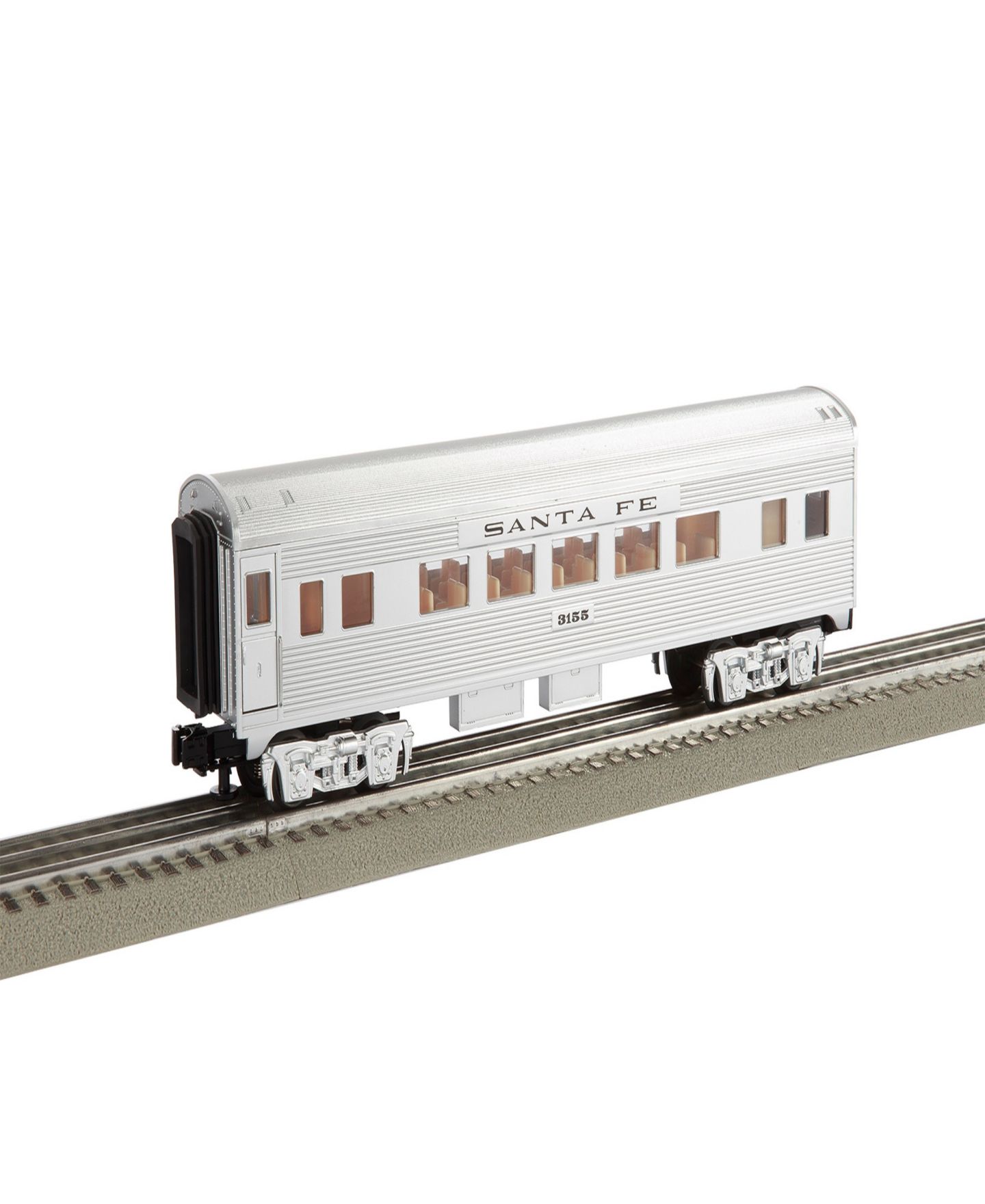 Детская игрушка Lionel Santa Fe Interior Illumination Die-Cast Trucks Coach Car — фото 2