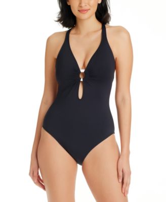 Bleu by Rod Beattie - Women's Graphic Measures One-Piece Swimsuit