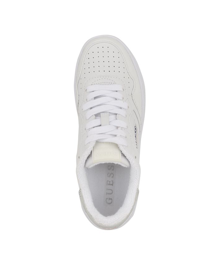 GUESS Women's Sybela Sneakers - Retro Logo Window Street Style - View #11