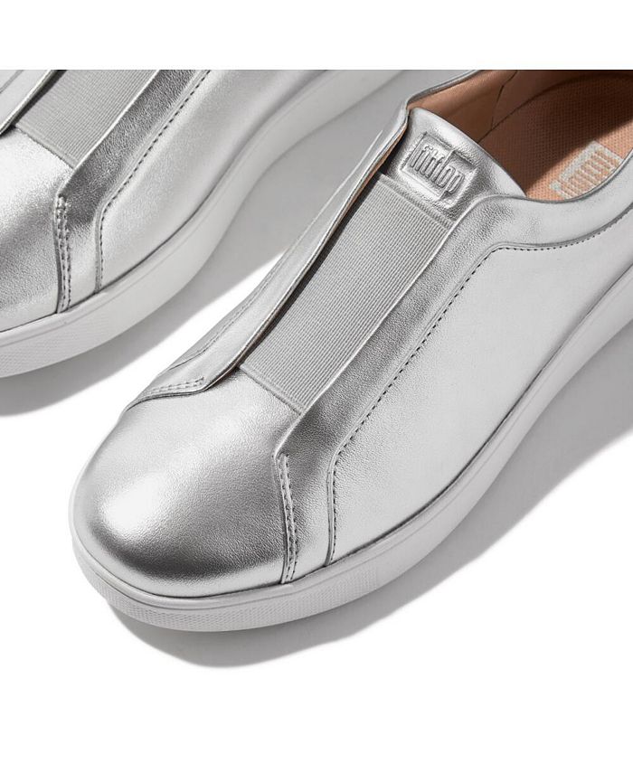 FitFlop Rally Metallic Slip-On Sneakers
