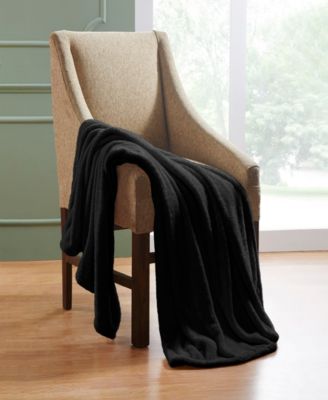 Wrinkle Resistant Plush Fleece Throw, 50" x 60"