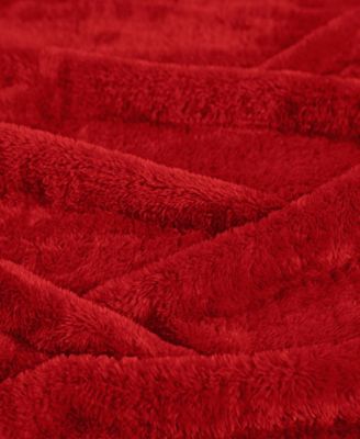 Wrinkle Resistant Plush Fleece Throw, 50" x 60"