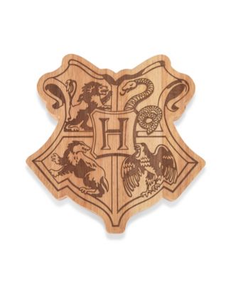 Harry Potter Hogwarts Crest Charcuterie Board with Tools