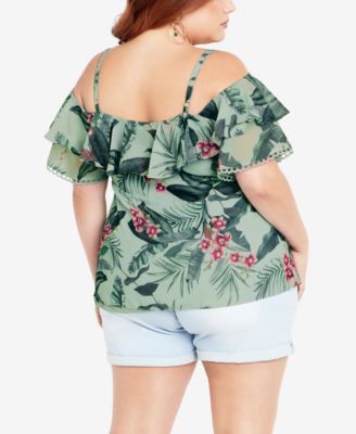 Women's Phoebe Print Top