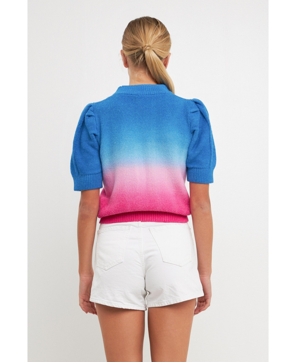 English Factory Women's Ombre Sweater Top