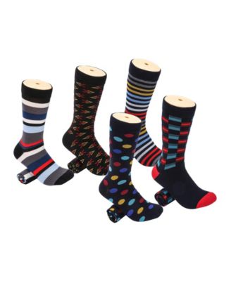 Men's Modern Pop Crew Socks 5 Pack