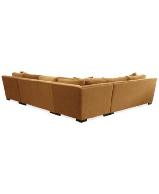 CLOSEOUT! Marristin 148" 4-Pc. Fabric Chaise Sectional, Created for Macy's