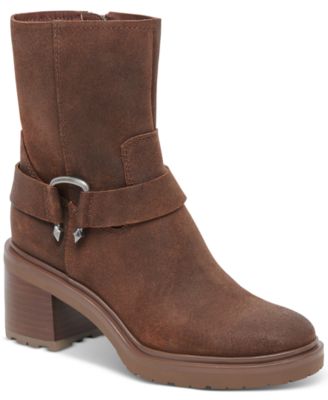 Dolce Vita - Women's Camros Buckled Moto Ankle Boots