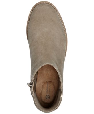 Women's Vedaa Memory Foam Wedge Booties, Created for Macy's