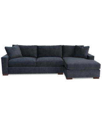 CLOSEOUT! Marristin 121" 2-Pc. Fabric Chaise Sectional, Created for Macy's
