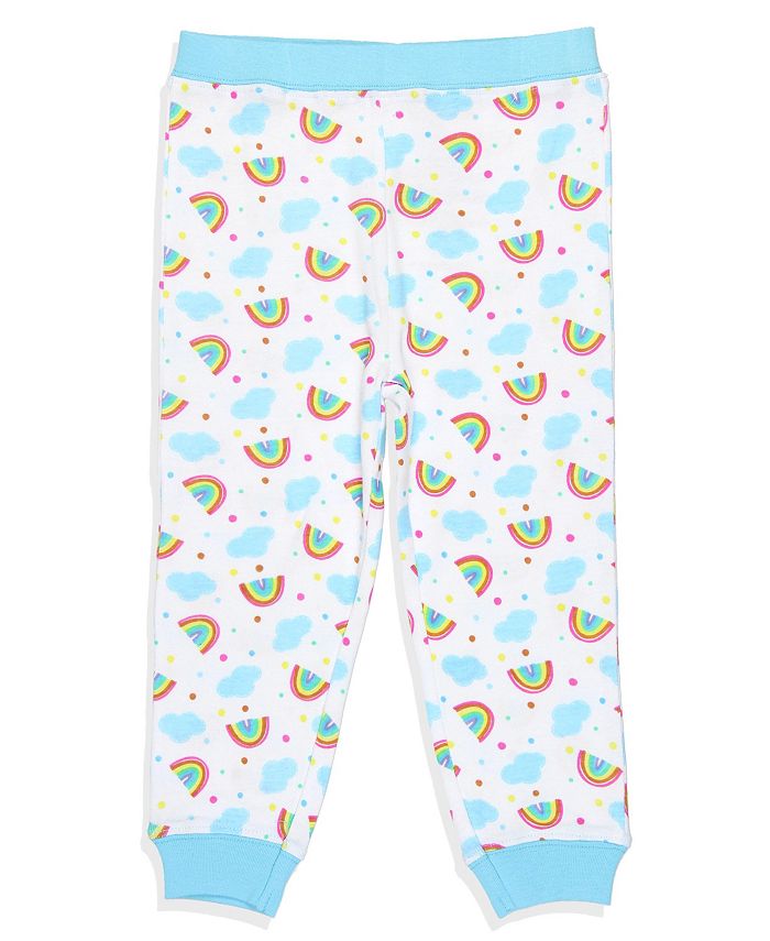 Blue's Clues Toddler Boys Nickelodeon Rainbow Sleep Raglan Pajama Set