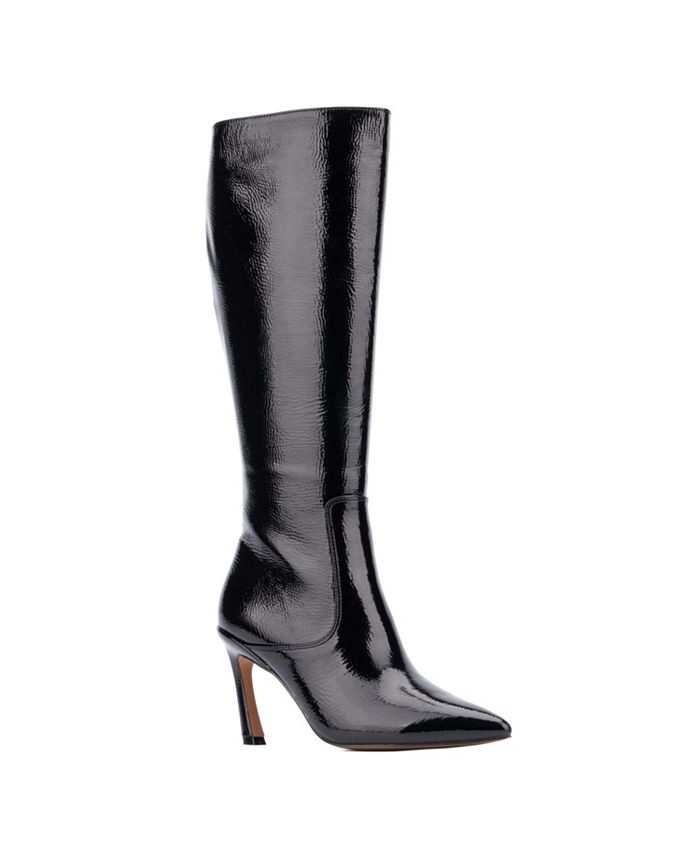 New York & Company Women's Krystelle- Pointy knee High Tall Boots - Macy's