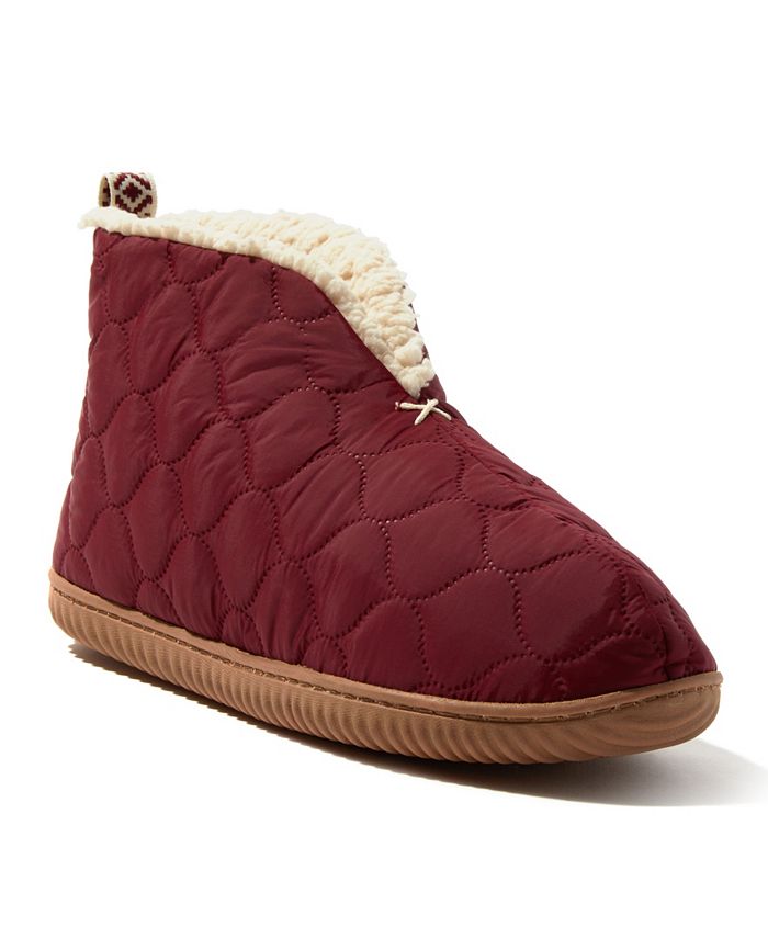Dearfoams Men s Warm Up Bootie Slippers Macy s