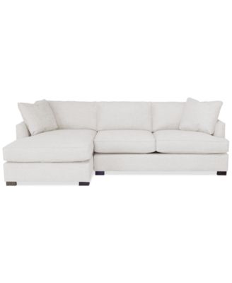 CLOSEOUT! Nightford 111" 2-Pc. Fabric Chaise Sectional, Created for Macy's