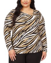 Macy's clearance sales plus size blouses