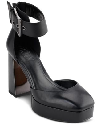 DKNY - Women's Barra Ankle-Strap Platform Pumps