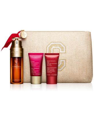Clarins - 4-Pc. Double Serum & Super Restorative Skincare Set