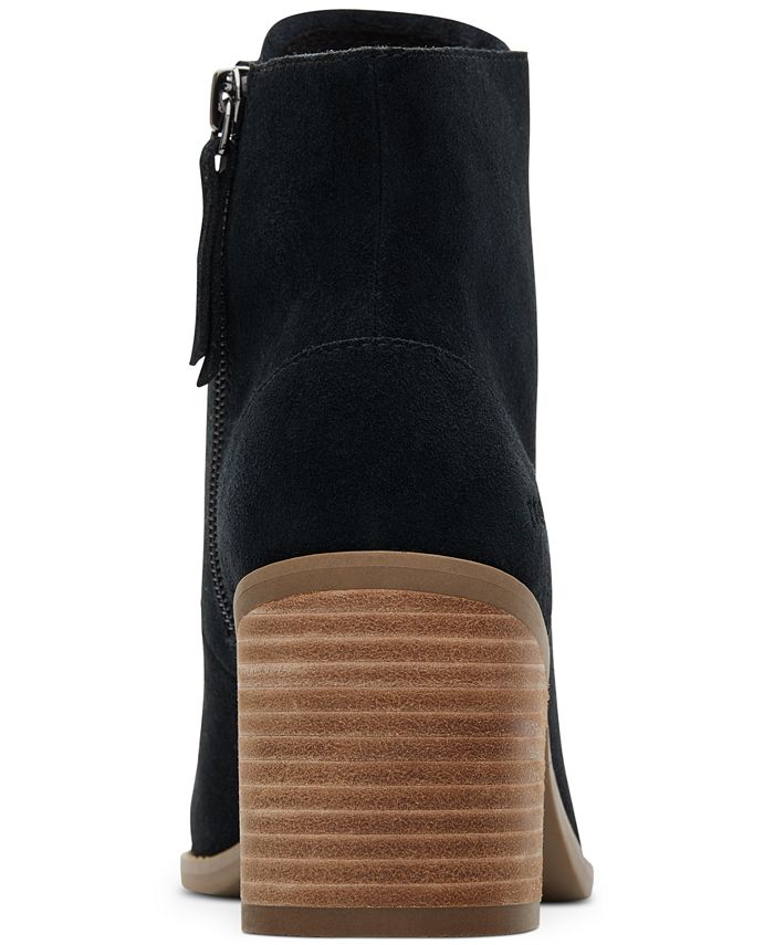 toms lace up booties