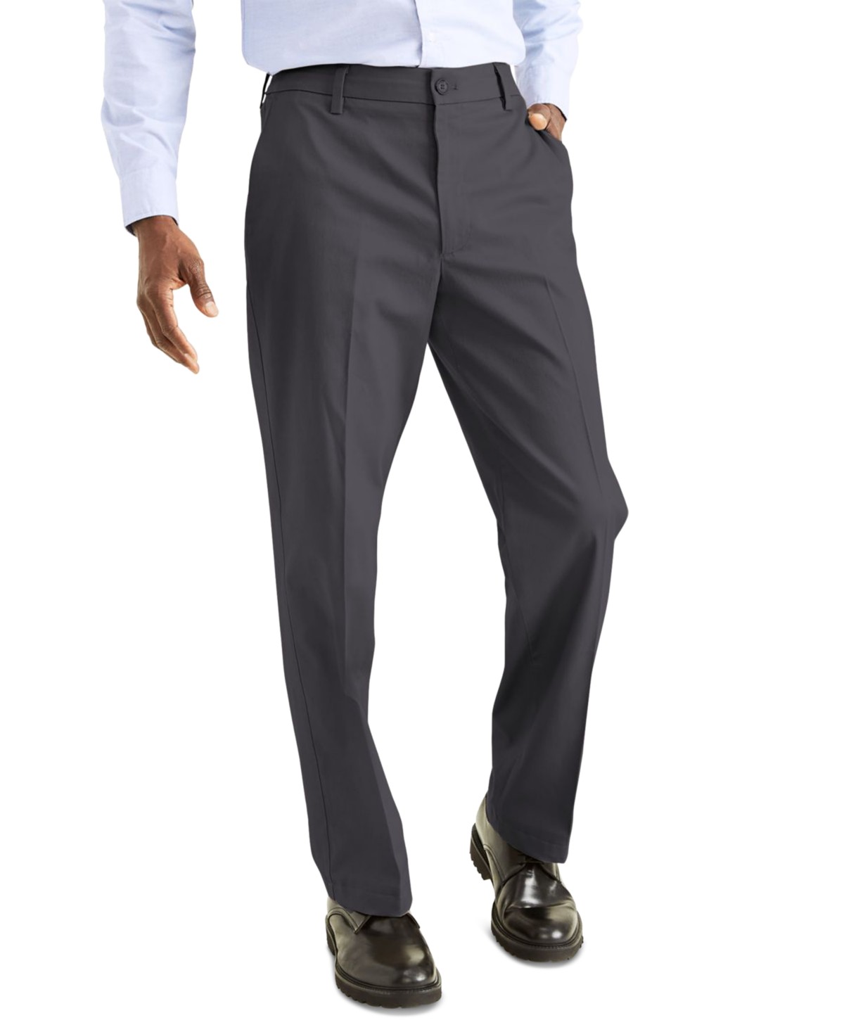 Мужские брюки Dockers Men's Signature Classic Fit Iron Free Khaki Pants with Stain Defender — фото 1