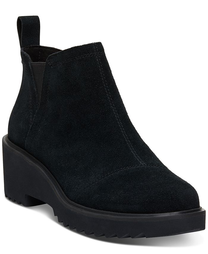 TOMS Women s Maude Round Toe Lug Sole Booties Macy s
