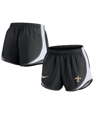 Women s Nike Black New Orleans Saints Performance Tempo Shorts Macy s