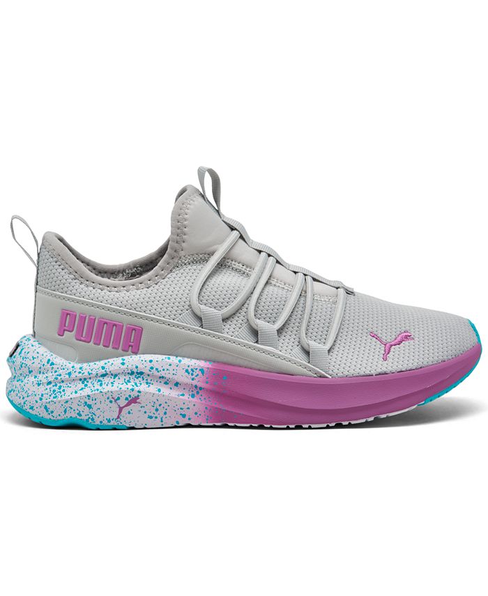 Puma Big Girls Softride One4All Sunset Sky Casual Sneakers from Finish ...