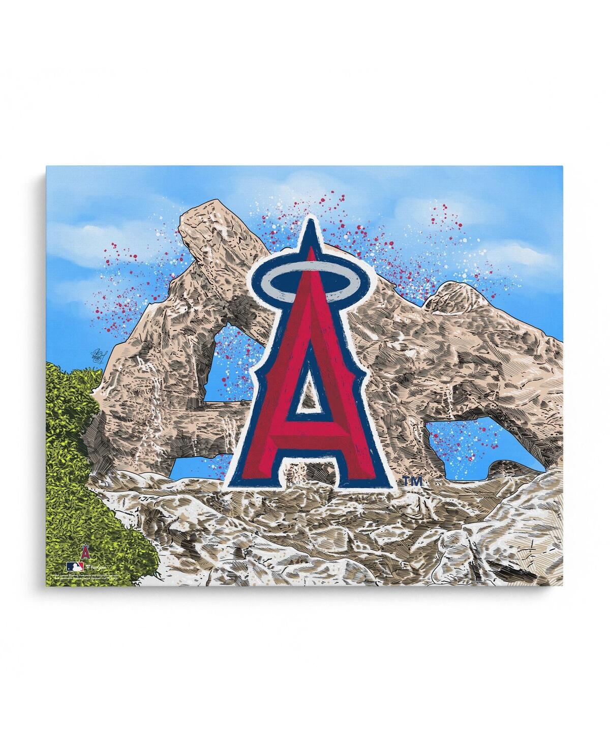 Fanatics Authentic Kids' Los Angeles Angels Unsigned 16" X 20" Photo Print In Multi