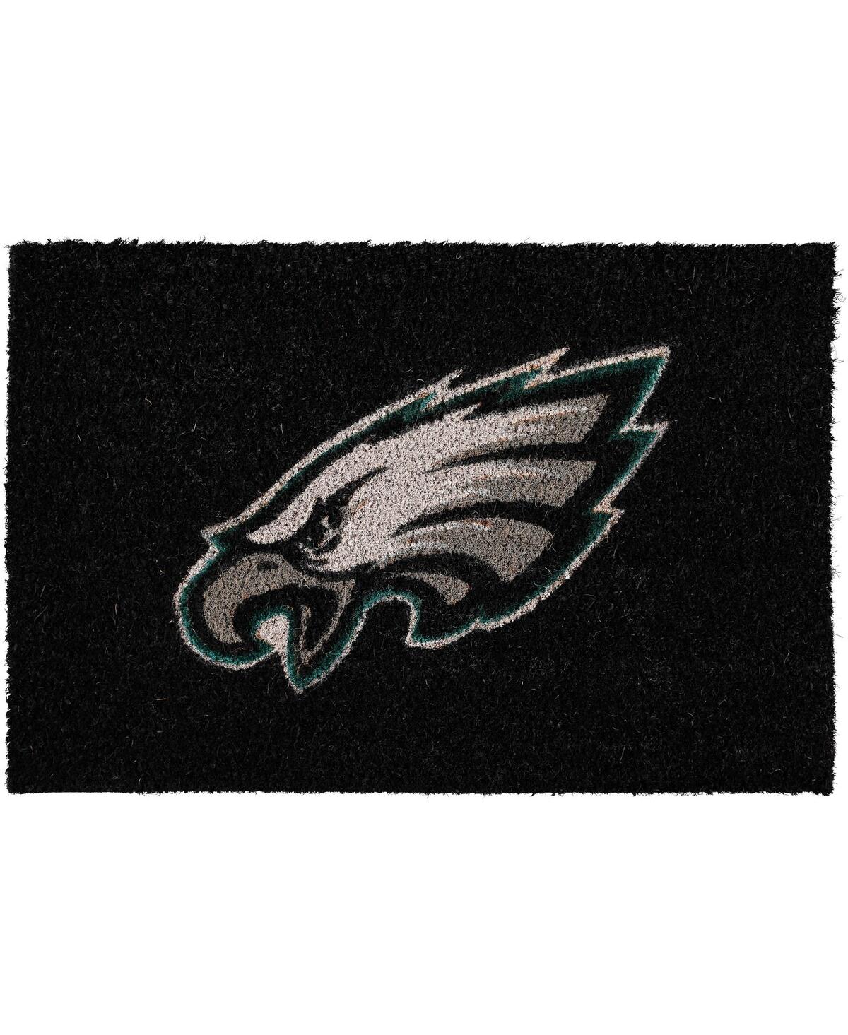 Memory Company Philadelphia Eagles Team Colors Doormat In Black,gray