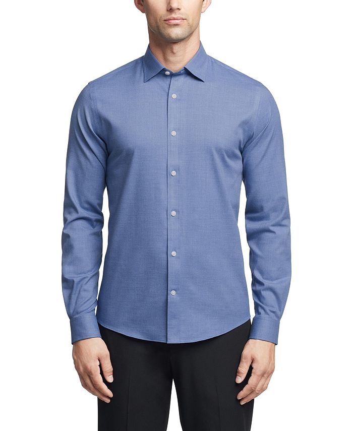 Michael kors blue dress outlet shirt