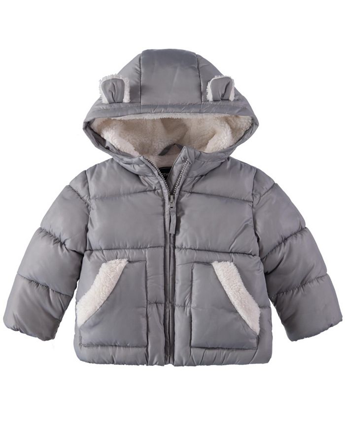 S Rothschild & CO Rothschild Baby Boys Sherpa Lined Animal Hooded ...