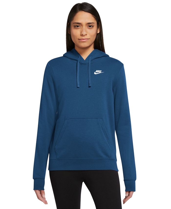 Nike Women's Sportswear Club Fleece Pullover Hoodie - Sanddrift/White •  Price »