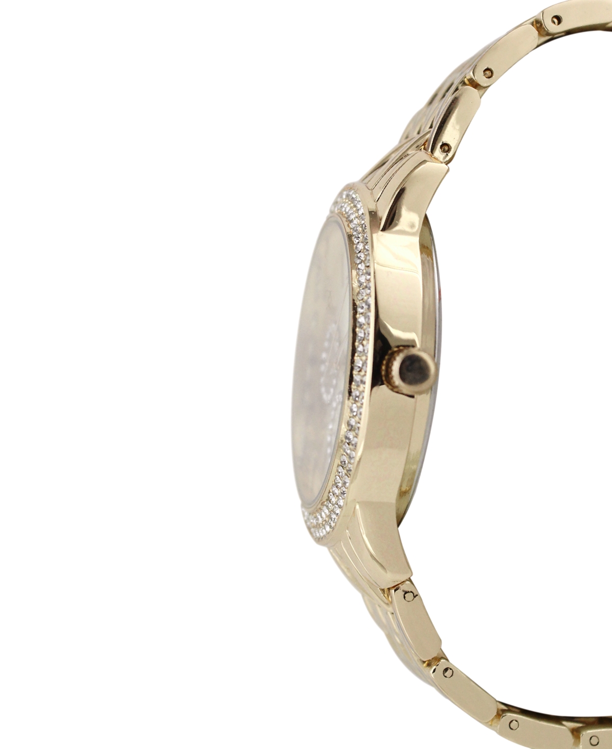 I.n.c. International Concepts Women'sTone Bracelet Watch 38mm, Created for Macy's - Gold