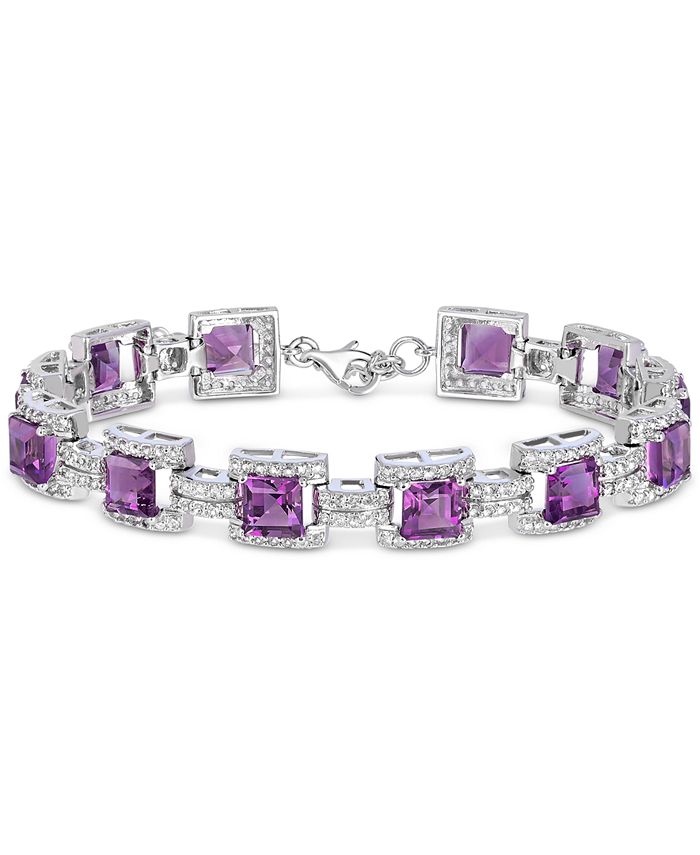 Amethyst bracelet hotsell macys