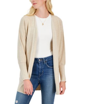 Hippie Rose - Juniors' Longline Cardigan Sweater
