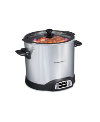 Hamilton Beach Sear Cook 10 Quart Stockpot Slow Cooker - Macy's