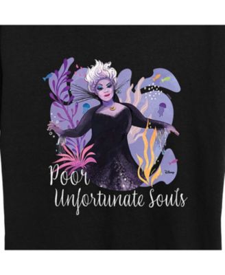 Trendy Plus Size Little Mermaid Ursula Graphic T-shirt