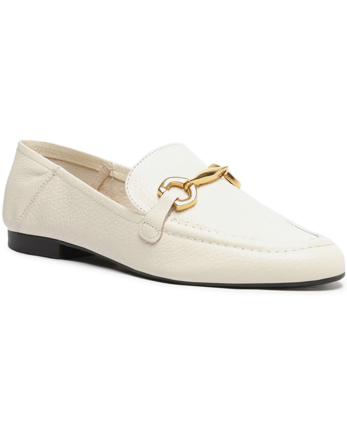 Arezzo Women's Emma Rounded Toe Loafers In Panacota Leather