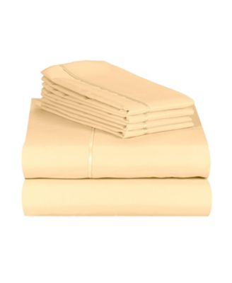 6PC Silky Soft Cooling Deep Pocket Performance Sheet Set