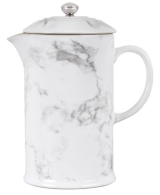 34-Oz. Stoneware French Press Coffee Maker