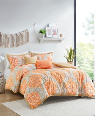 Senna Reversible 4-Pc. Comforter Set, Twin/Twin XL