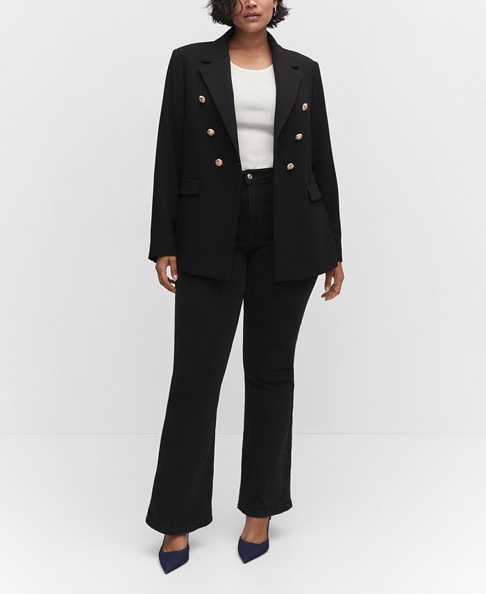 MANGO Women's DoubleBreasted Blazer Macy's