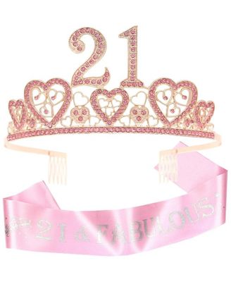 MEANT2TOBE 30th Birthday Sash & Tiara - Glitter Sash