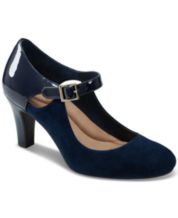 Macys womens shoes navy blue on sale